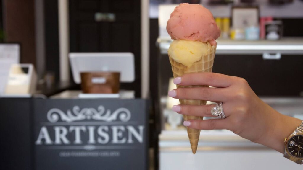 Ice Cream Spots in Charlotte-Artisen Gelato