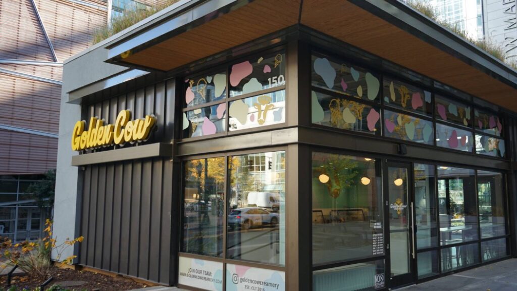 Ice Cream Spots in Charlotte-Golden Cow Creamery South End