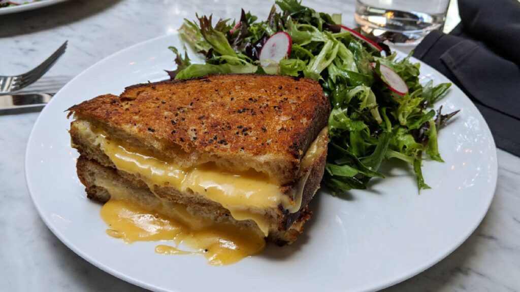 RH Rooftop Restaurant Charlotte-Truffled Grilled Cheese  