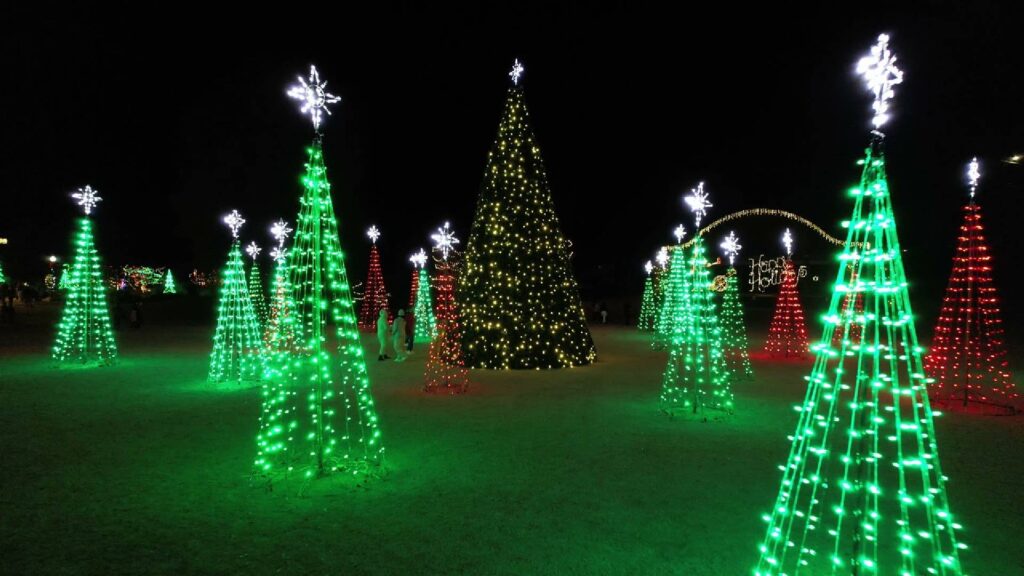 Holiday Light Displays in Charlotte-A Kannapolis Christmas