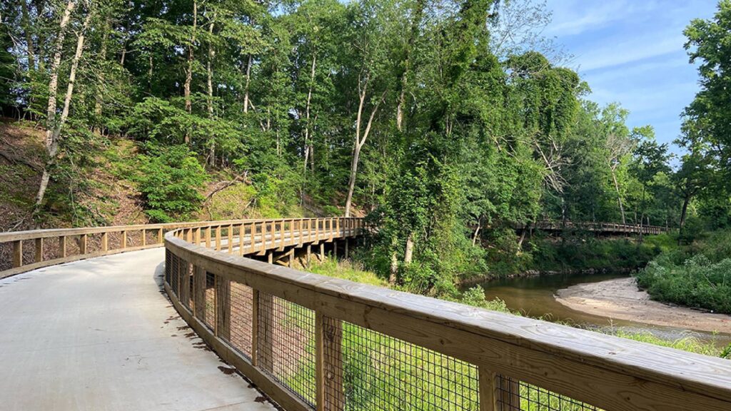 Walking Trails in Charlotte-Little Sugar Creek Greenway